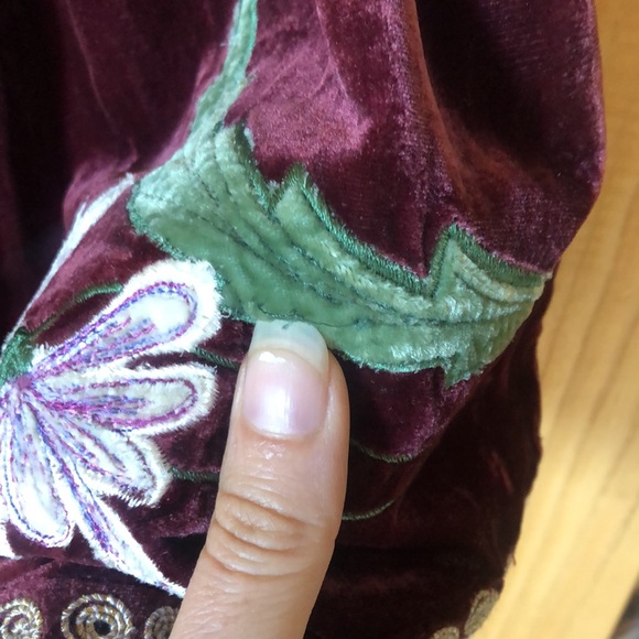 Hp 🦄 Chasing unicorns purple haze velvet shorts L - Picture 7 of 7